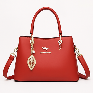 Bolsa de Couro Genuíno Karina