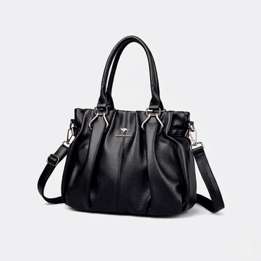 Bolsa De Couro Feminina Glamour