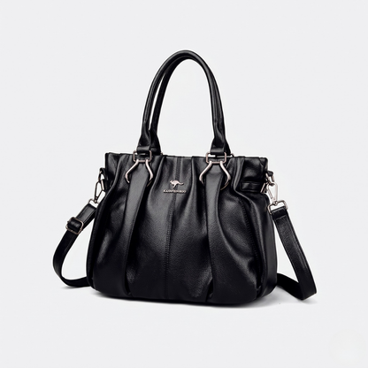 Bolsa De Couro Feminina Glamour