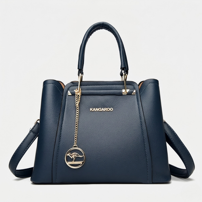 Bolsa de Couro Genuíno Karina