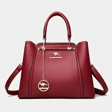 Bolsa de Couro Genuíno Karina