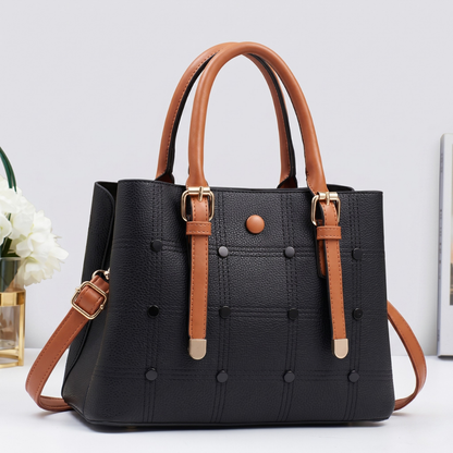 Bolsa De Couro Feminina Poliana