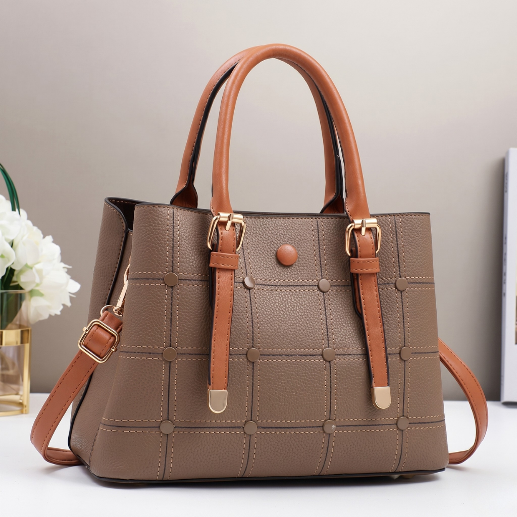 Bolsa De Couro Feminina Poliana