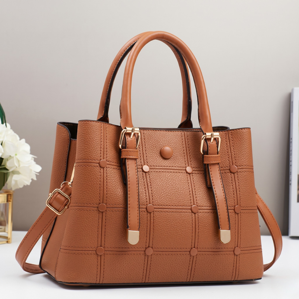 Bolsa De Couro Feminina Poliana