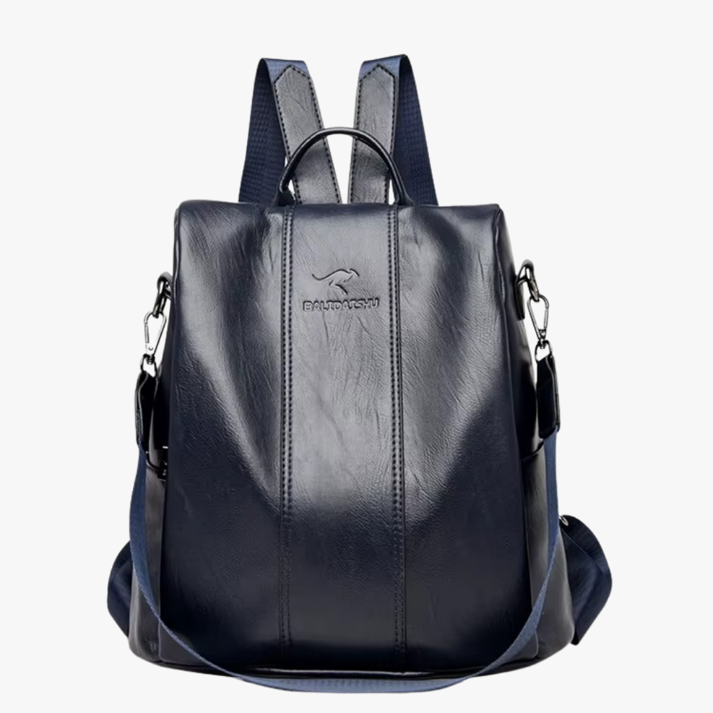 Bolsa de Couro Feminina Antifurto