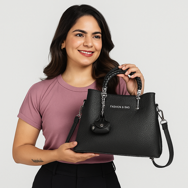 Bolsa de Couro Feminina Cora