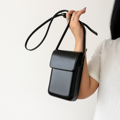 Bolsa de Couro Porta Celular