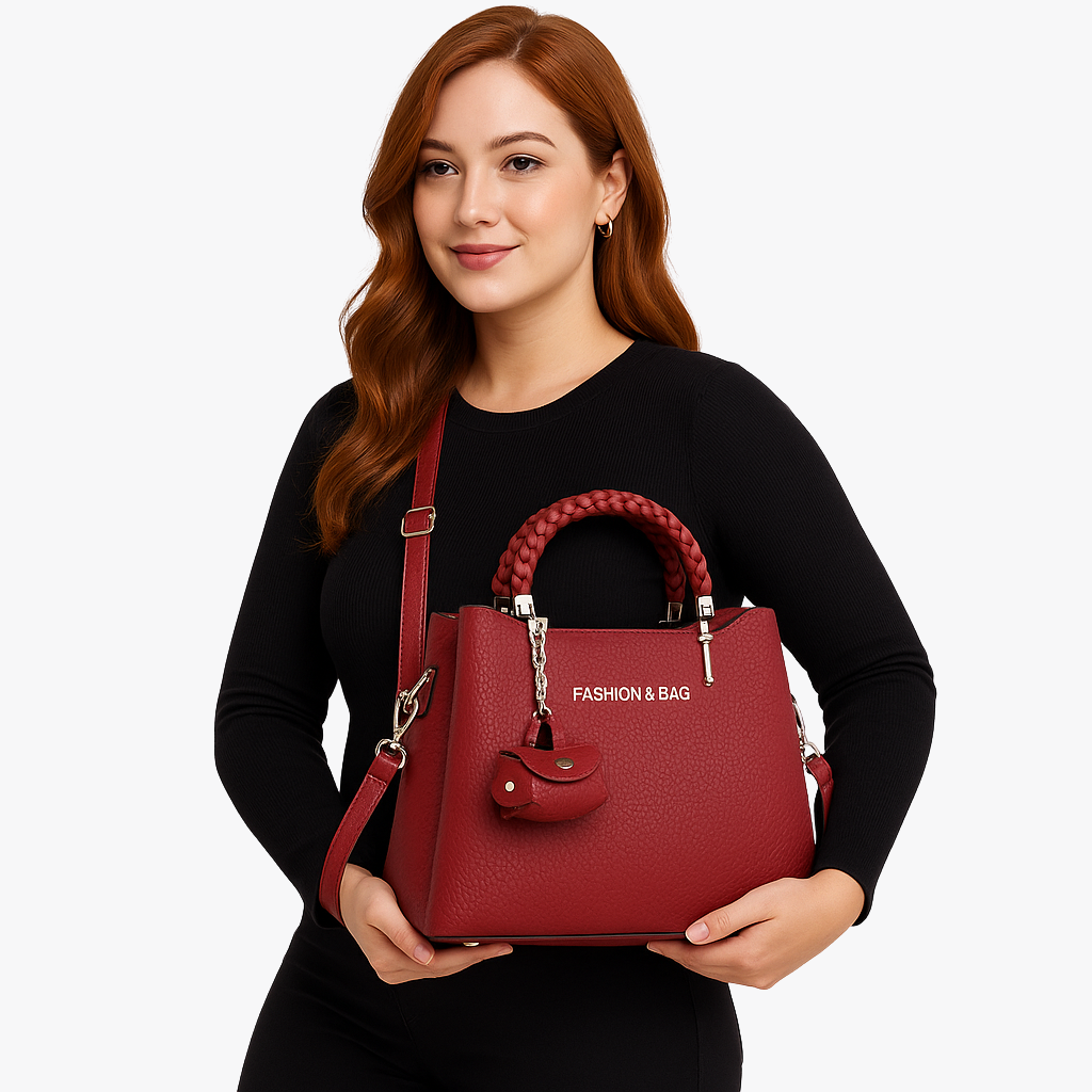 Bolsa de Couro Feminina Cora