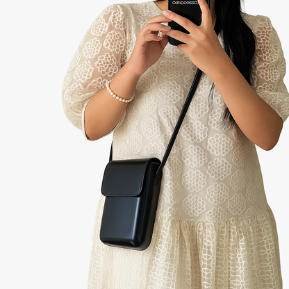 Bolsa de Couro Porta Celular