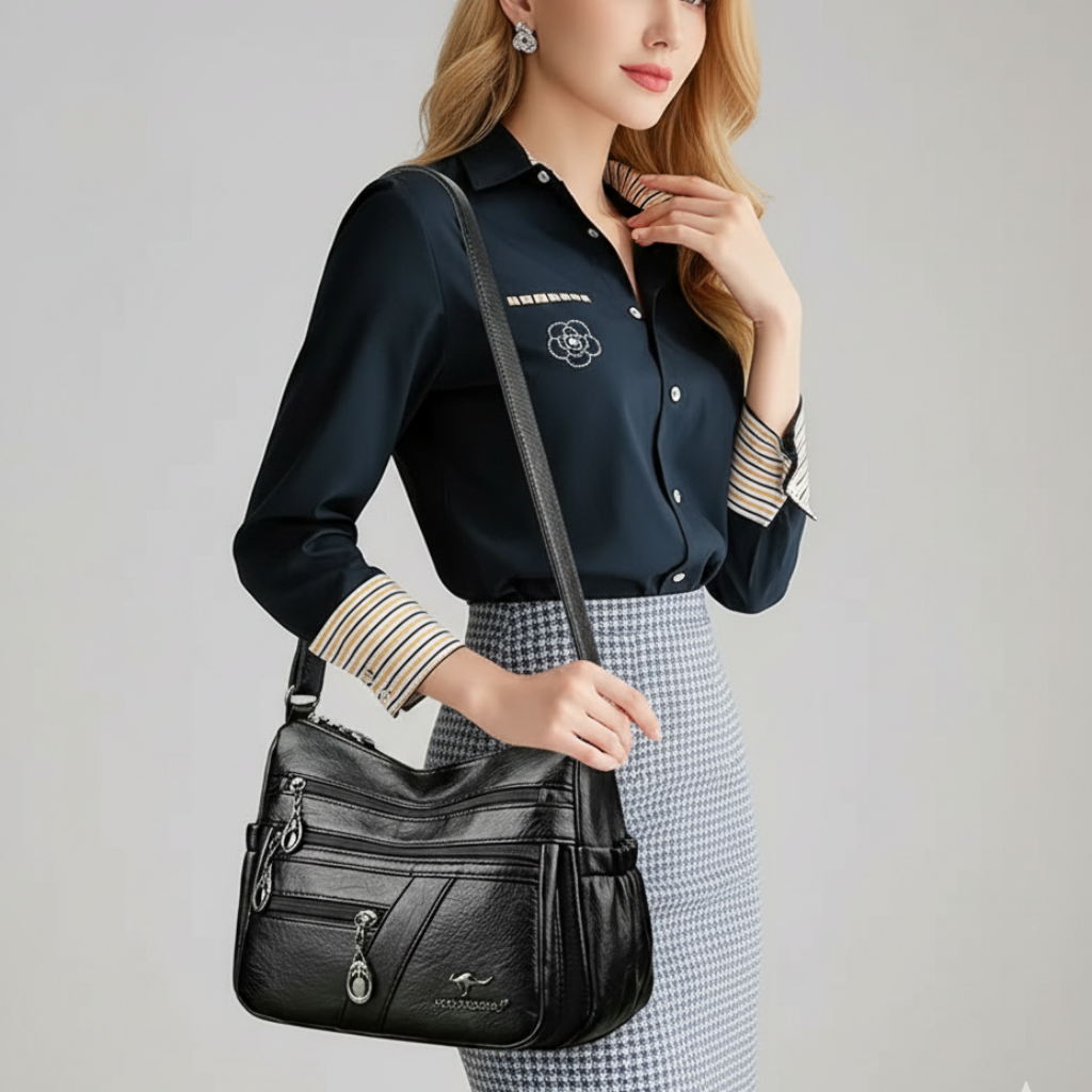 Bolsa de Couro Macio Sofia